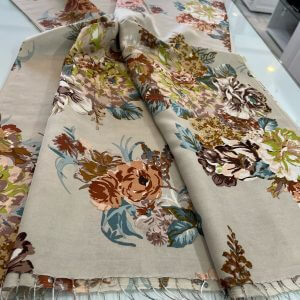 İPEKEVİ DESENLİ İPEK ŞAL